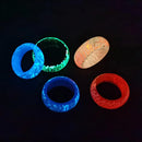 Fashion Colorful Luminous Resin Ring