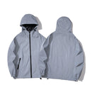 NEW Men's Hooded Full Reflective Jacket