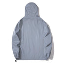 NEW Men's Hooded Full Reflective Jacket