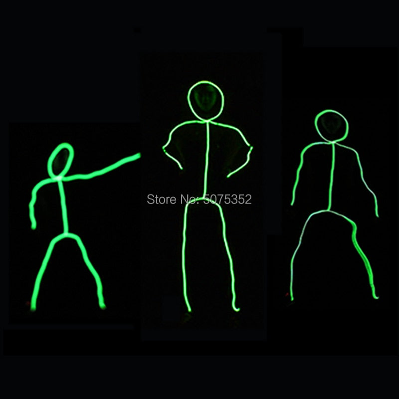 GZYUCHAO EL Cosplay Led Costume