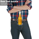Belt Buckle Beer Holder