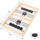 Table Hockey Paced Sling Puck Board Game