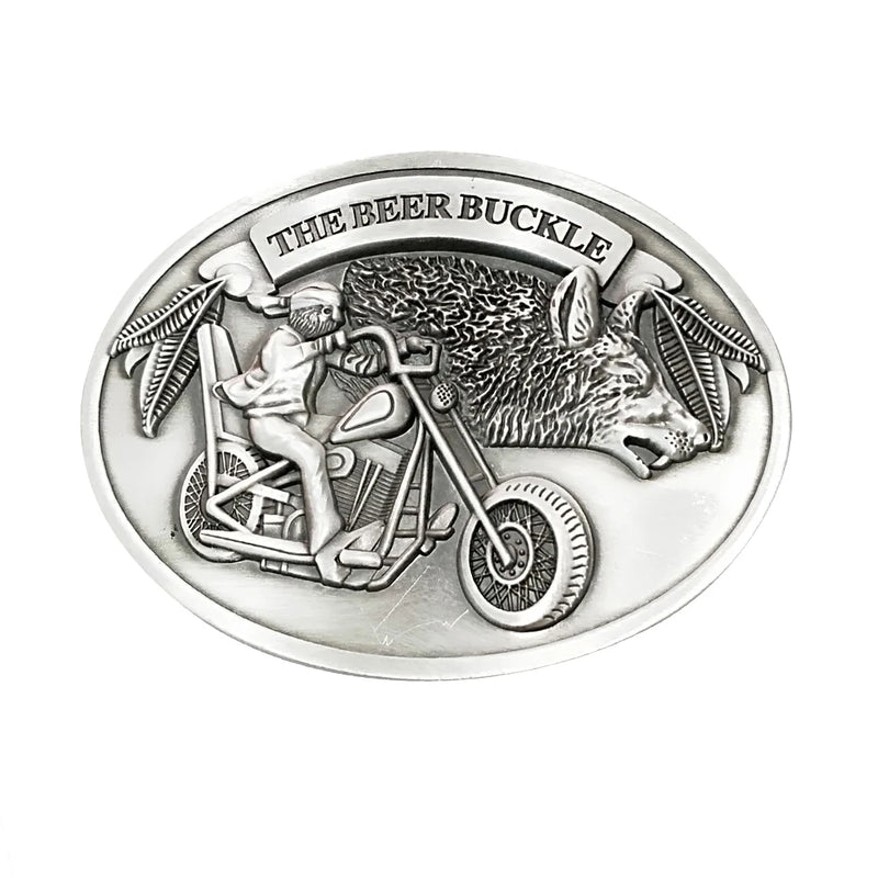 Belt Buckle Beer Holder