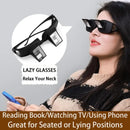 Lazy Reading Glasses Prismatic Periscope Horizontal Glasses
