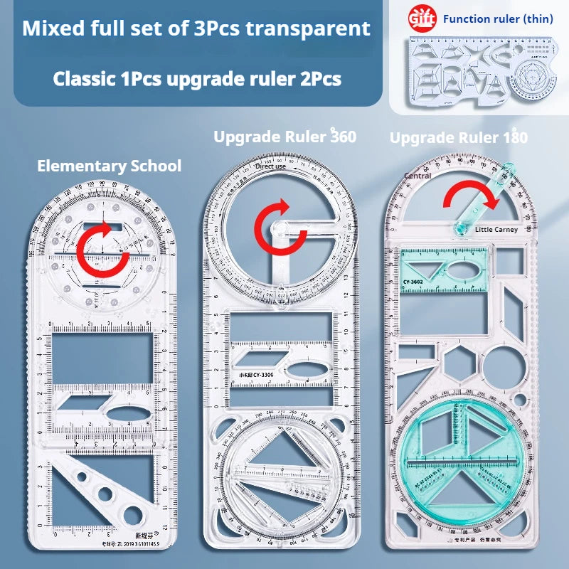 Multifunctional Geometric Ruler