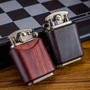 Rosewood Wooden Zorro Rocker Kerosene Lighter