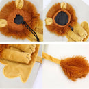 Lion Shaped Pet Canvas Shoulder Bag