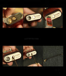 Rosewood Wooden Zorro Rocker Kerosene Lighter