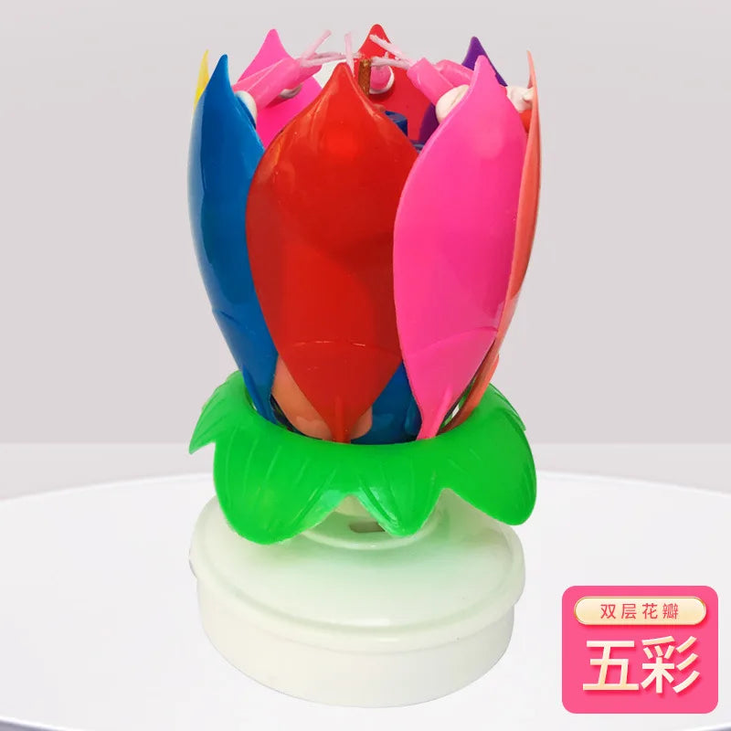 New Rotating Music Candle