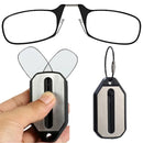 Nose Clip Reading Glasses Men Women Portable Hyperopia Glasses