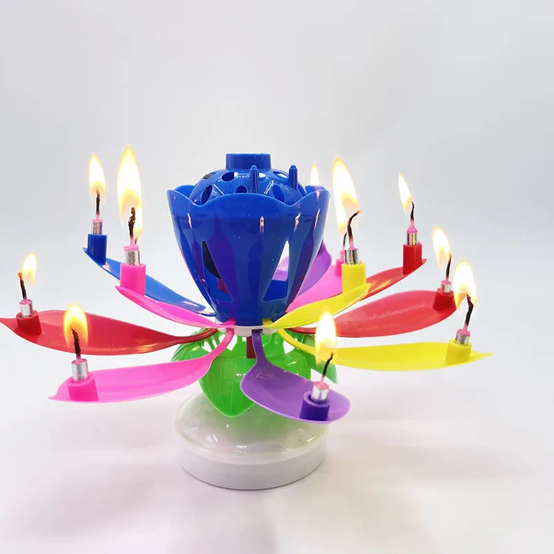 New Rotating Music Candle