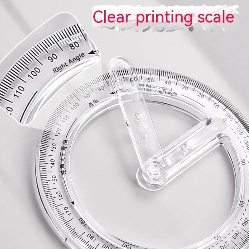Multifunctional Geometric Function Ruler Set