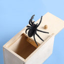 1PC Spider Funny Scare Wooden Hidden Box Prank