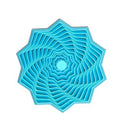 Fidget Star 3D Printed with Handles Fractal Fidget