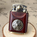 Rosewood Wooden Zorro Rocker Kerosene Lighter