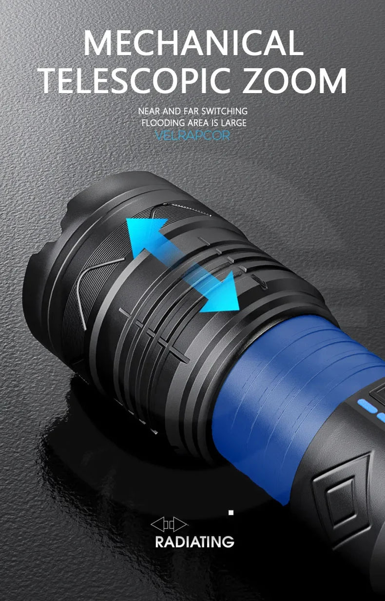 High Power White Laser Flashlight