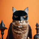 9-13cm Cat Bat Cool Man Mask