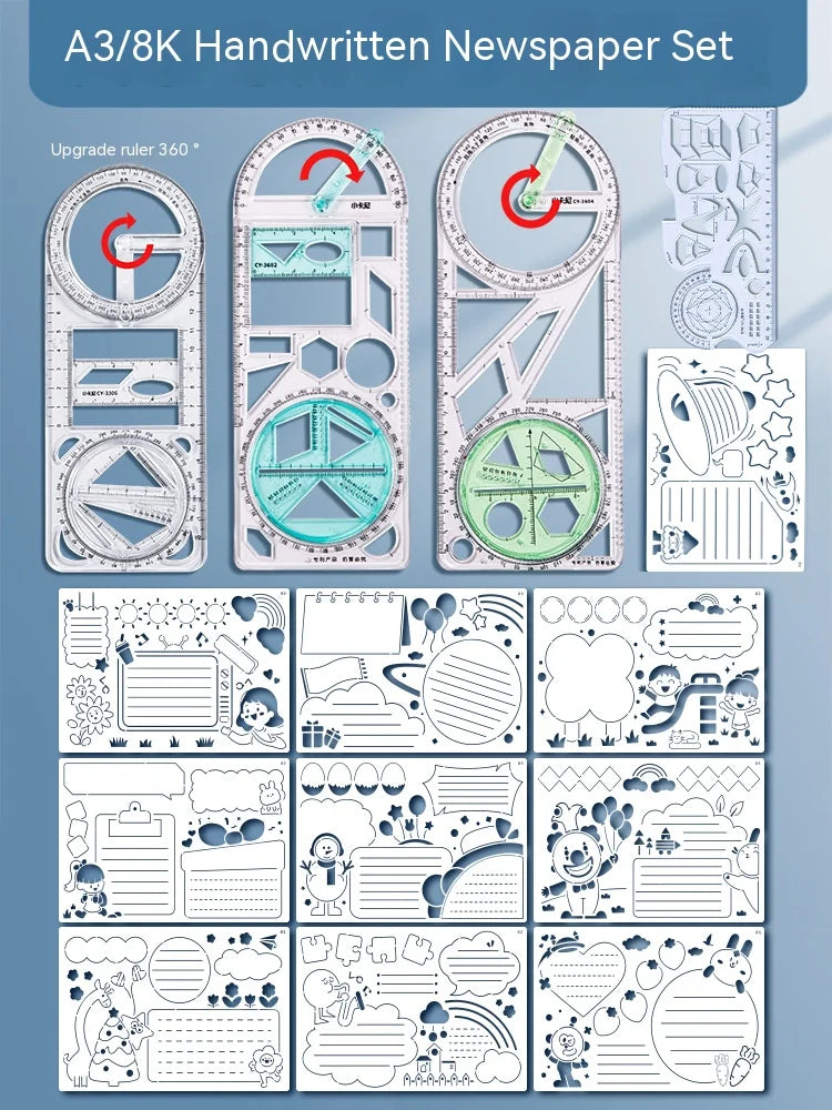 Multifunctional Geometric Ruler