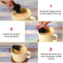 Wind Up Mini Boat Motor Coffee Stirrer