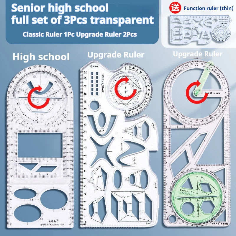 Multifunctional Geometric Ruler