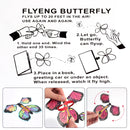 Magic Flying Butterflies Wind Up Toy