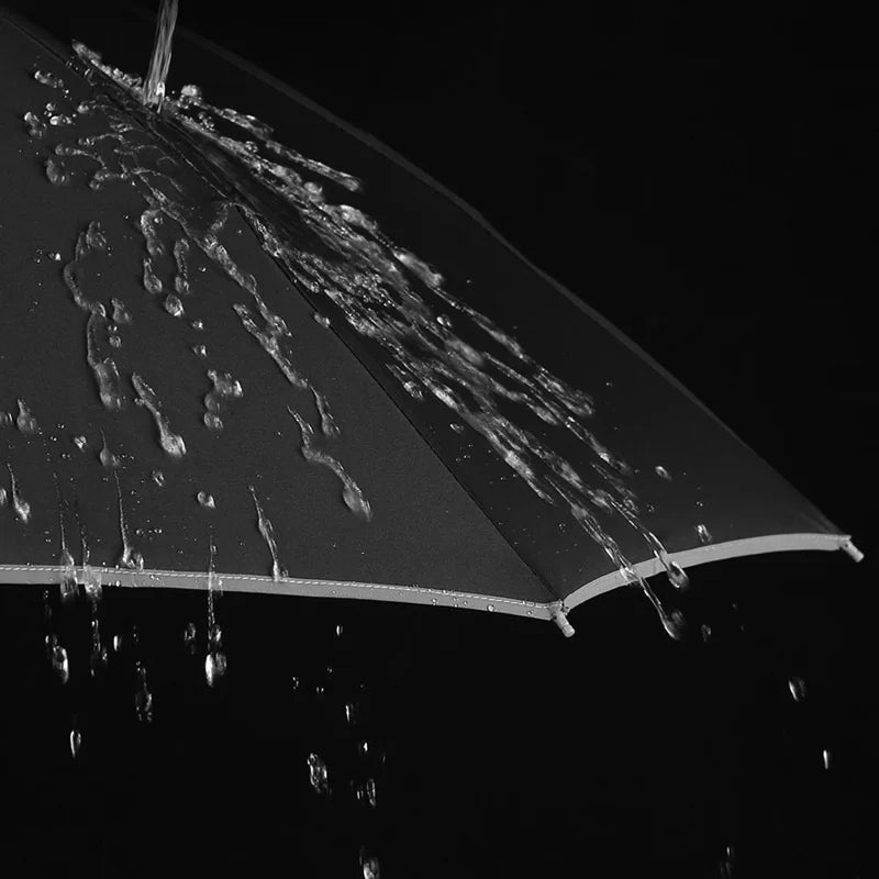 Reflective Stripe Reverse Led Light Umbrella