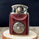 Rosewood Wooden Zorro Rocker Kerosene Lighter