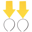 2pcs Creative Arrowhead Shape Headband