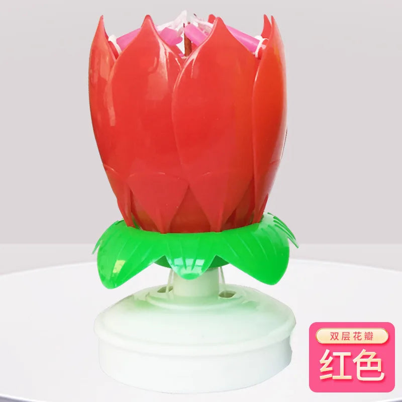 New Rotating Music Candle