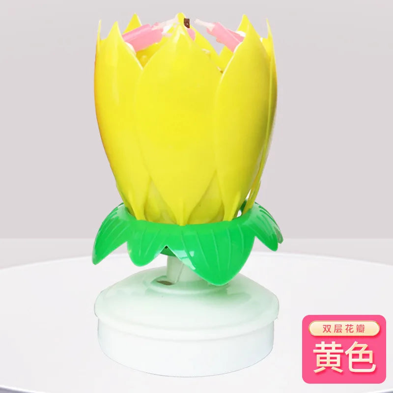 New Rotating Music Candle