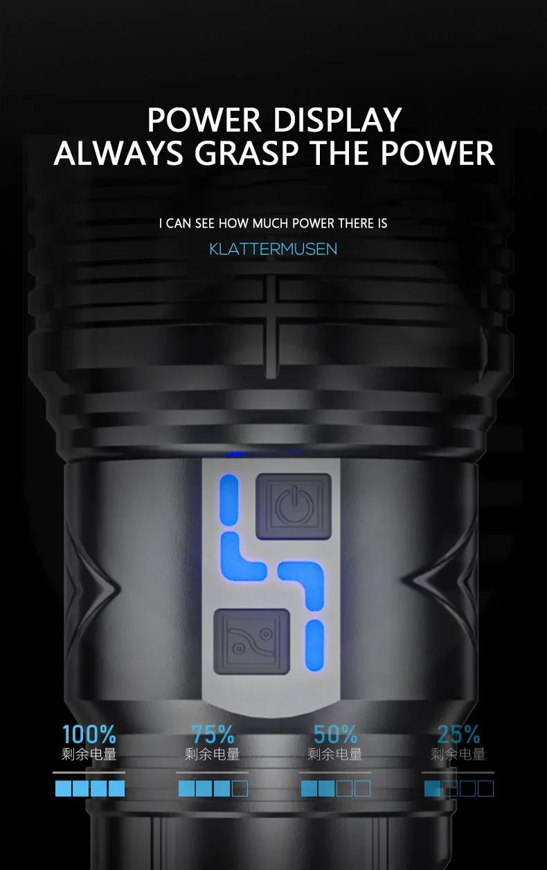 High Power White Laser Flashlight