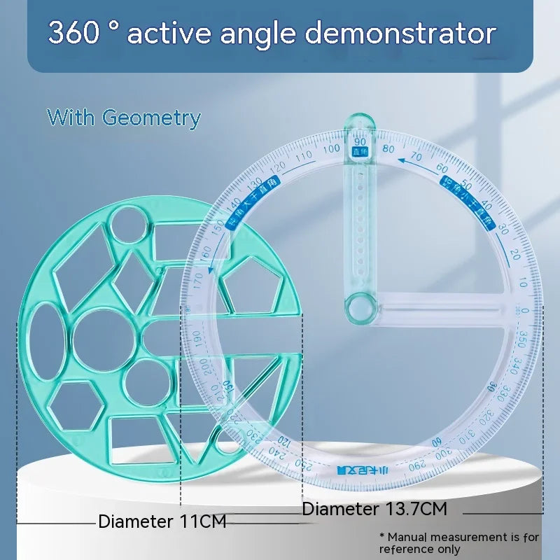 Multifunctional Geometric Function Ruler Set
