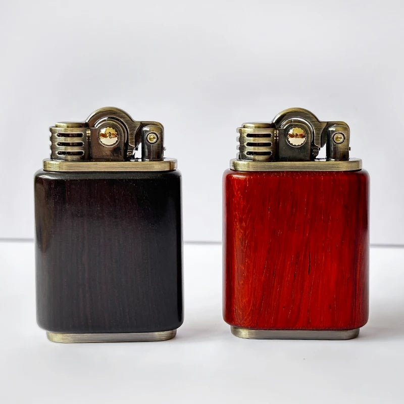 Rosewood Wooden Zorro Rocker Kerosene Lighter