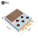 Cat Toys Interactive Whack-a-mole Solid Wood Toys
