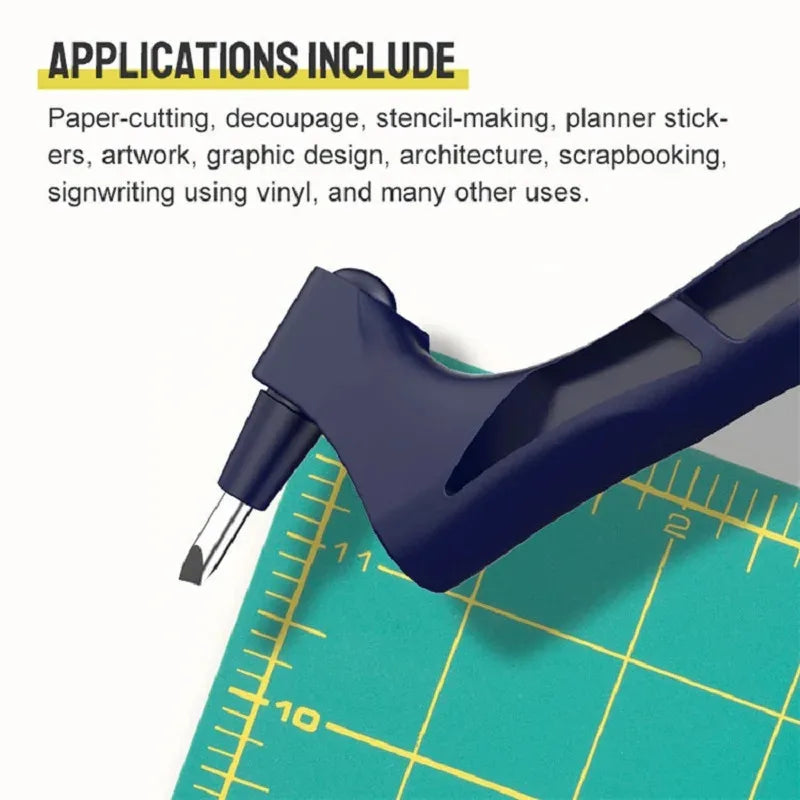 360 Steel Rotating Blade DIY Art Cutting Tool