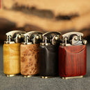 Rosewood Wooden Zorro Rocker Kerosene Lighter