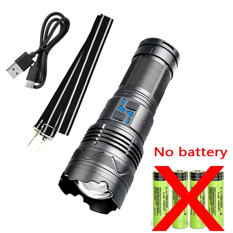 High Power White Laser Flashlight