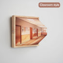 Naked Eye 3D Visual Night Light Wall Lamp