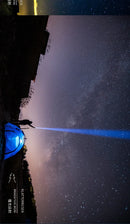 High Power White Laser Flashlight