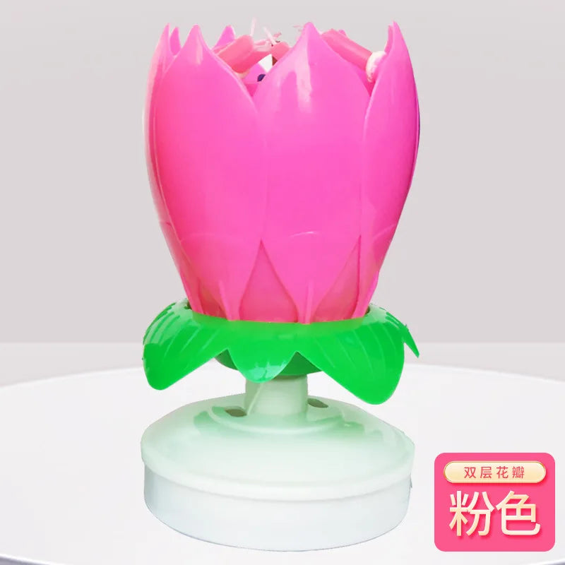 New Rotating Music Candle
