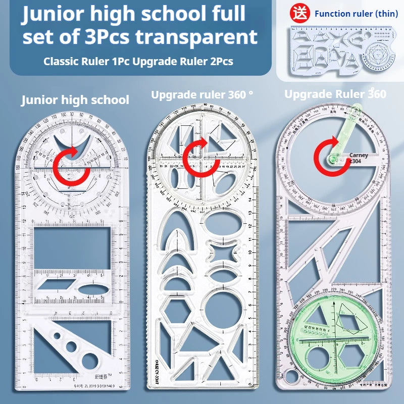 Multifunctional Geometric Ruler