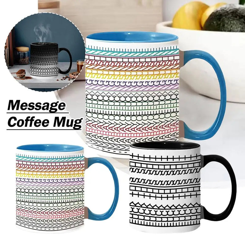 Magic Mugs With Hidden Message Text