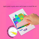 Rainbow Scratch Painting Set Drawing Toys
