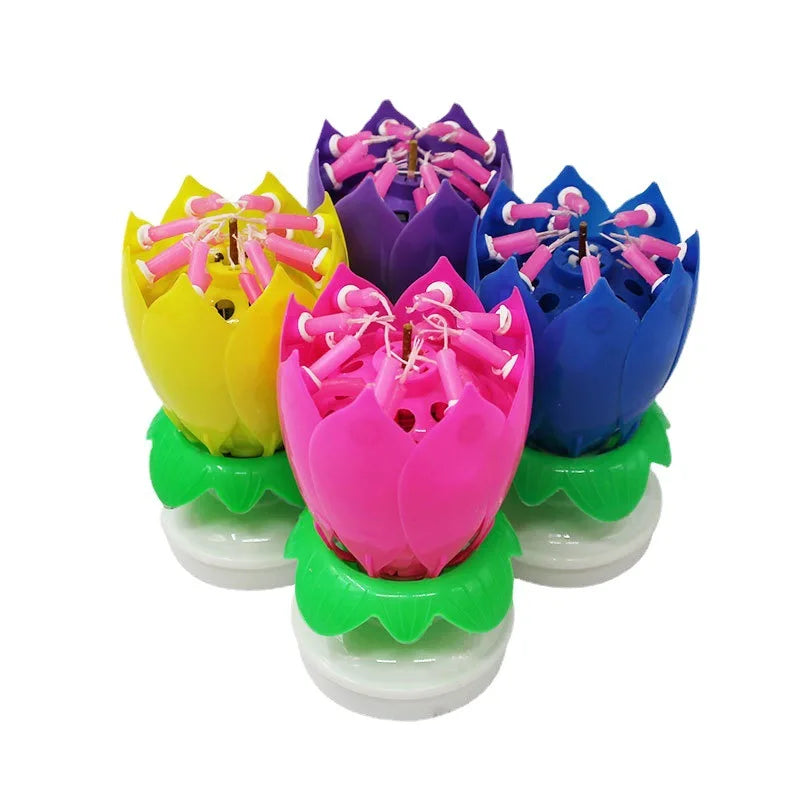 New Rotating Music Candle