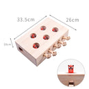 Cat Toys Interactive Whack-a-mole Solid Wood Toys