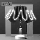 Reflective Stripe Reverse Led Light Umbrella