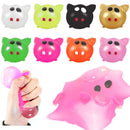 1Pcs Jello Pig Cute Anti Stress Fidget Splat Water  Ball