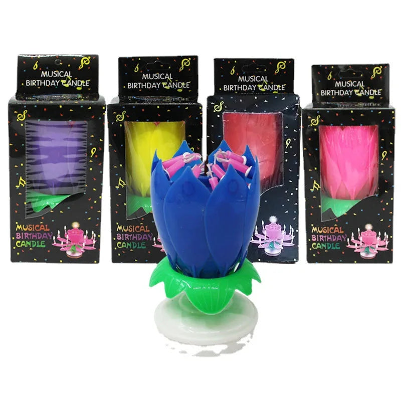New Rotating Music Candle