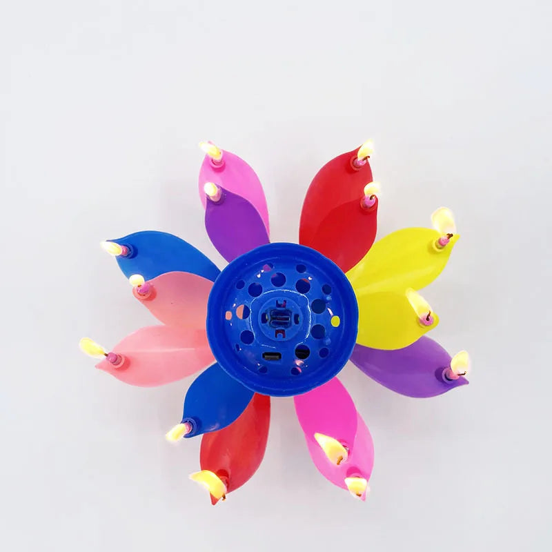 New Rotating Music Candle