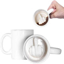 Middle Finger Cup Ceramic Mug